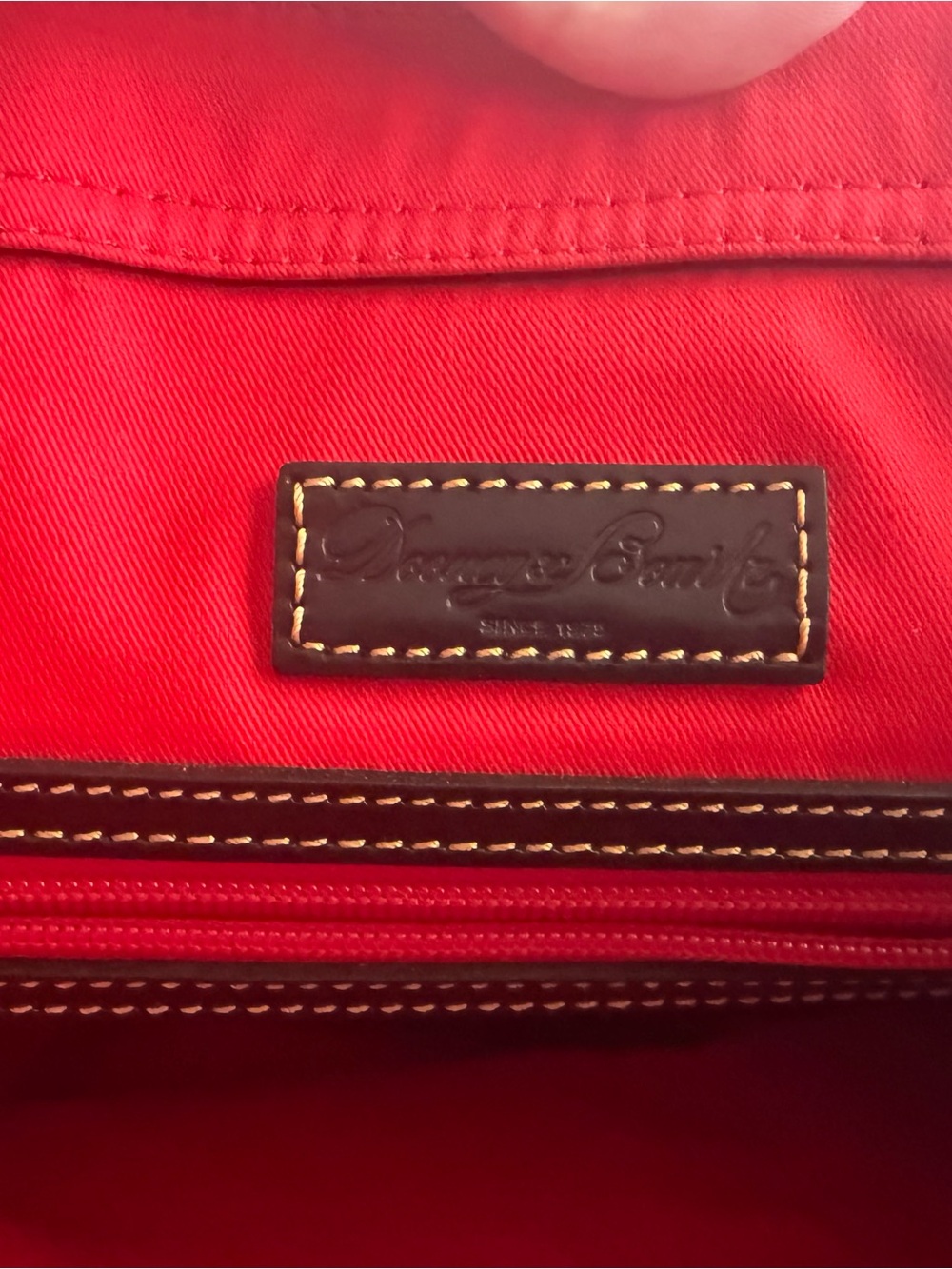 Dooney & Bourke Black Multicolor canvas Satchel - Picture 4 of 7